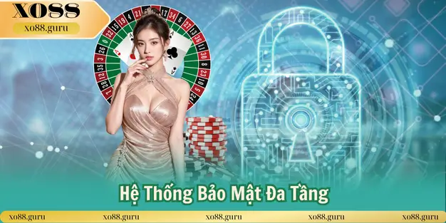 Chính sách bảo mật xo88 có hệ thống bảo mật đa tầng