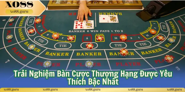 Trải Nghiệm Bàn Cược Thượng Hạng Được Yêu Thích Bậc Nhất